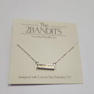 The 2Bandits Silver Plated Necklace